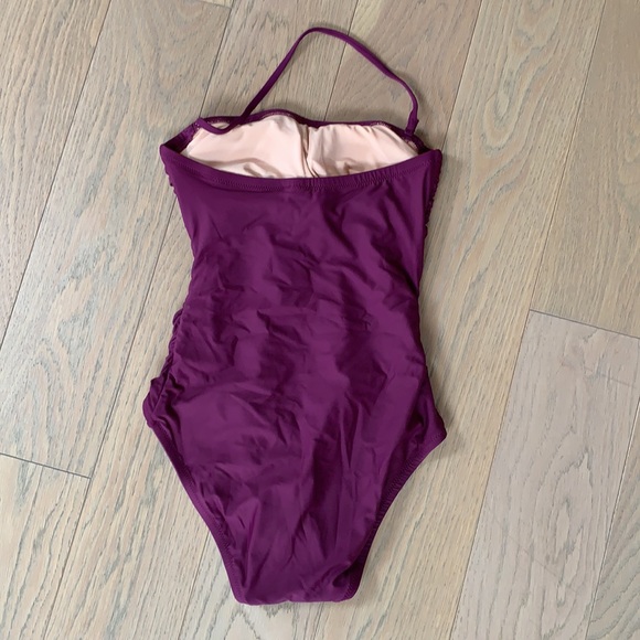 Ruched Bandeau swimsuit - Picture 2 of 4